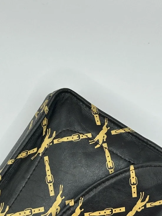 Longchamp Brown & Gold Leather Clutch - Picture 11 of 11